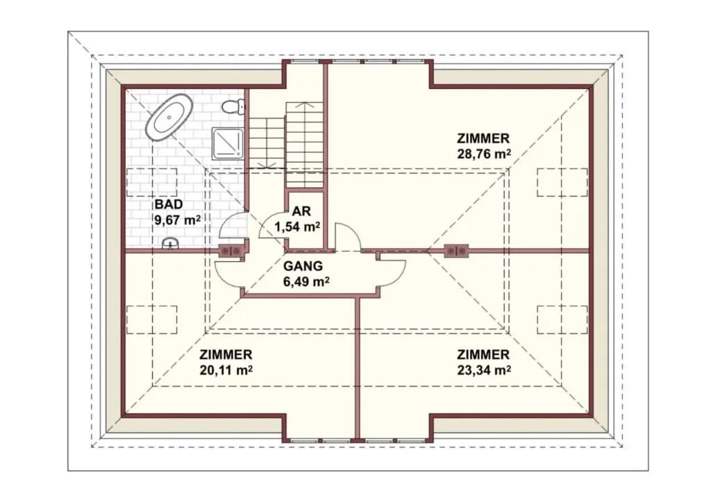6-Zimmer-Haus kaufen in Neusiedl am See – 217 m², € 1.190.000 – Bild 69 von 71