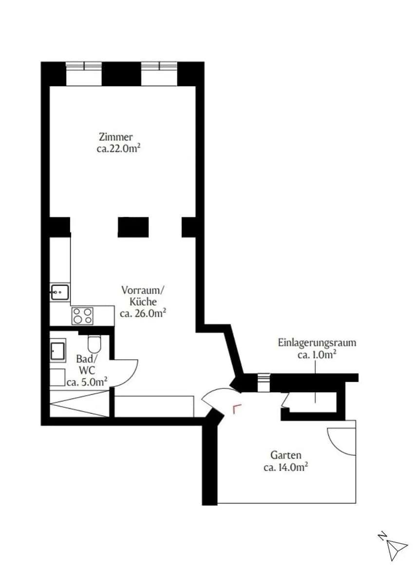 2-Zimmer-Gewerbeimmobilie kaufen in Wien – 54 m², € 284.000 – Bild 10 von 10
