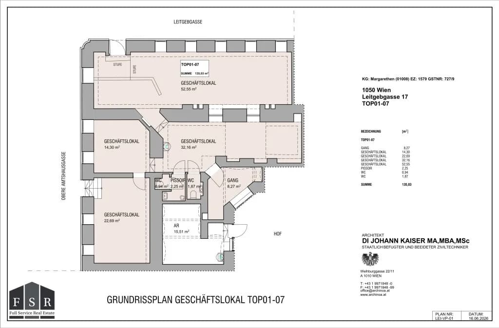 4-Zimmer-Gewerbeimmobilie kaufen in Wien – 135 m², € 410.000 – Bild 14 von 14