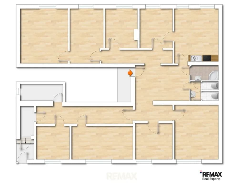 8-Zimmer-Gewerbeimmobilie mieten in Wien – 219 m², € 3.209 – Bild 20 von 21