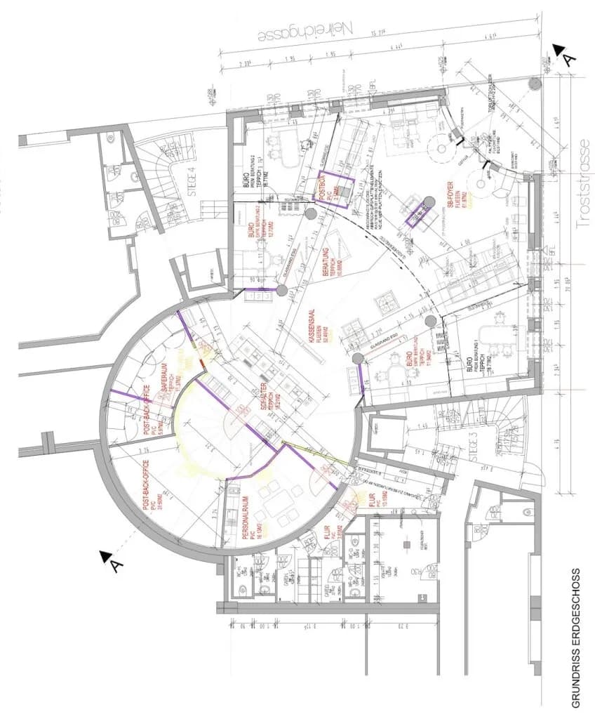 9-Zimmer-Gewerbeimmobilie mieten in Wien – 292 m², € 6.850 – Bild 12 von 13