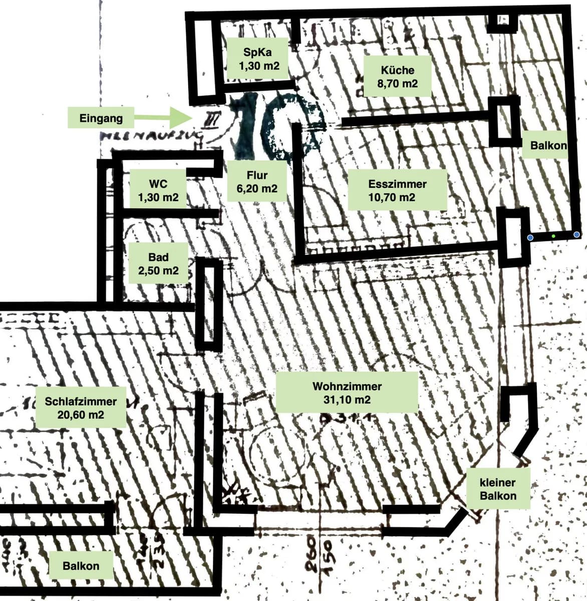 3-Zimmer-Wohnung kaufen in Graz – 82,4 m², € 195.000 – Bild 25 von 26