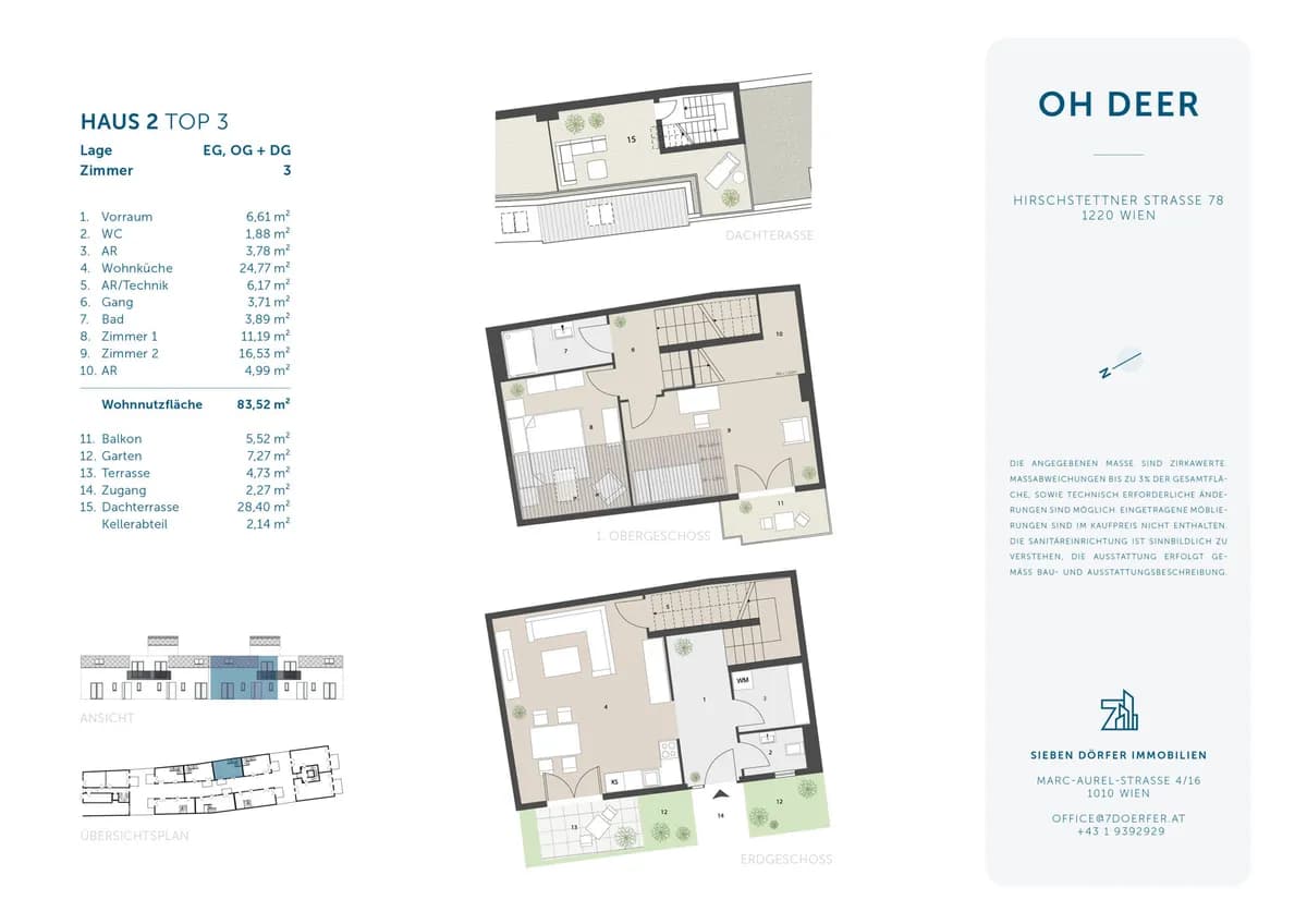 3-Zimmer-Wohnung kaufen in Wien – 83,79 m², € 479.000 – Bild 2 von 18