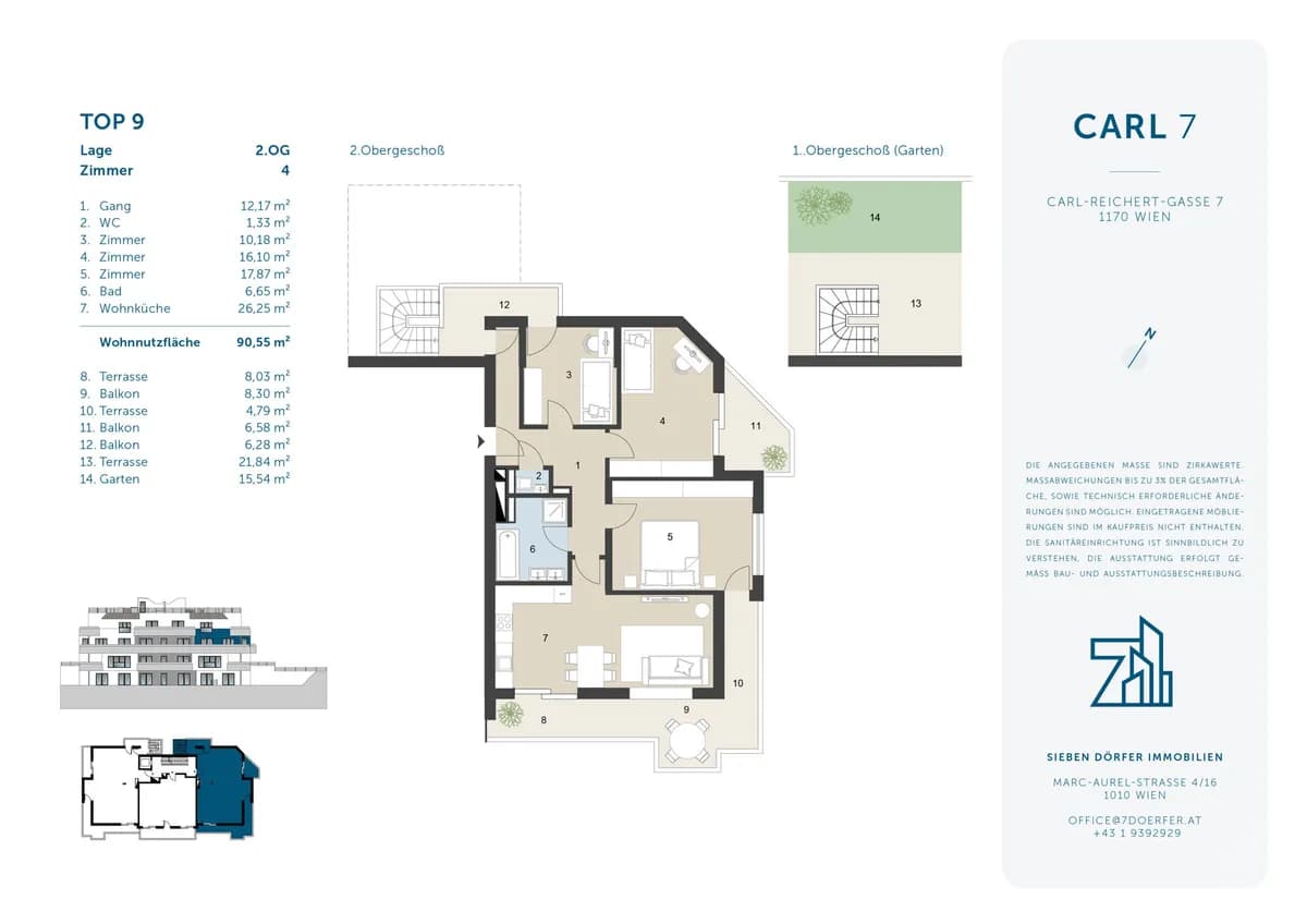 4-Zimmer-Wohnung kaufen in Wien – 90,55 m², € 847.000 – Bild 18 von 18