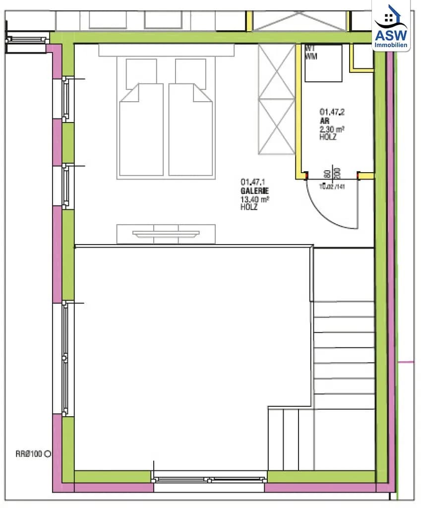 2-Zimmer-Wohnung mieten in Wien – 44,06 m², € 925 – Bild 10 von 10