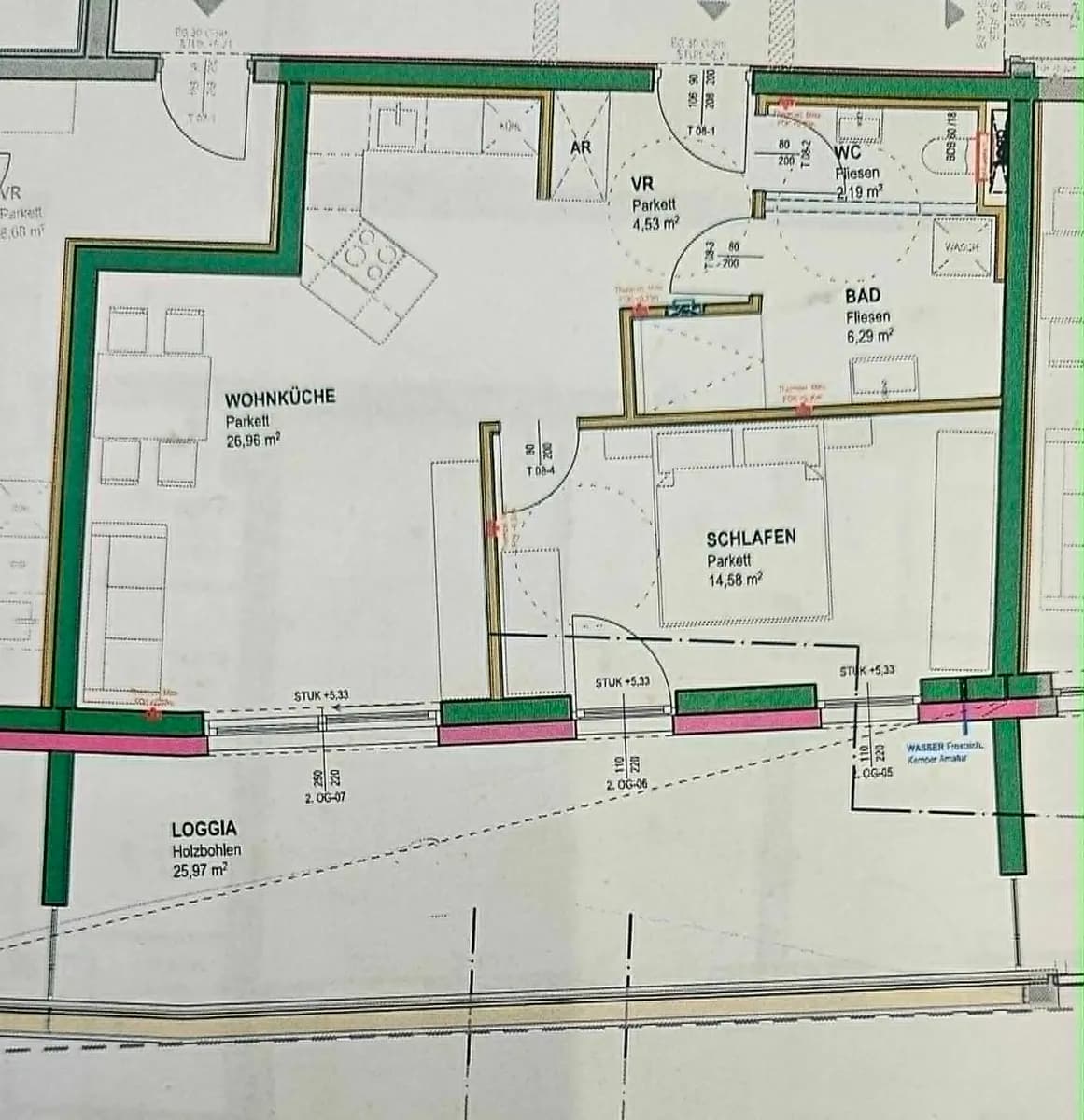 Wohnung mieten in Schärding – 55 m², € 910