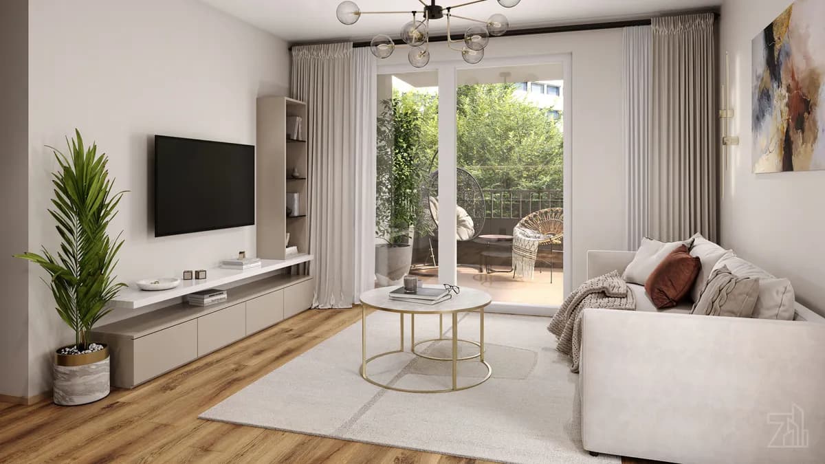 2-Zimmer-Wohnung kaufen in Wien – 50,5 m², € 337.000 – Bild 2 von 7