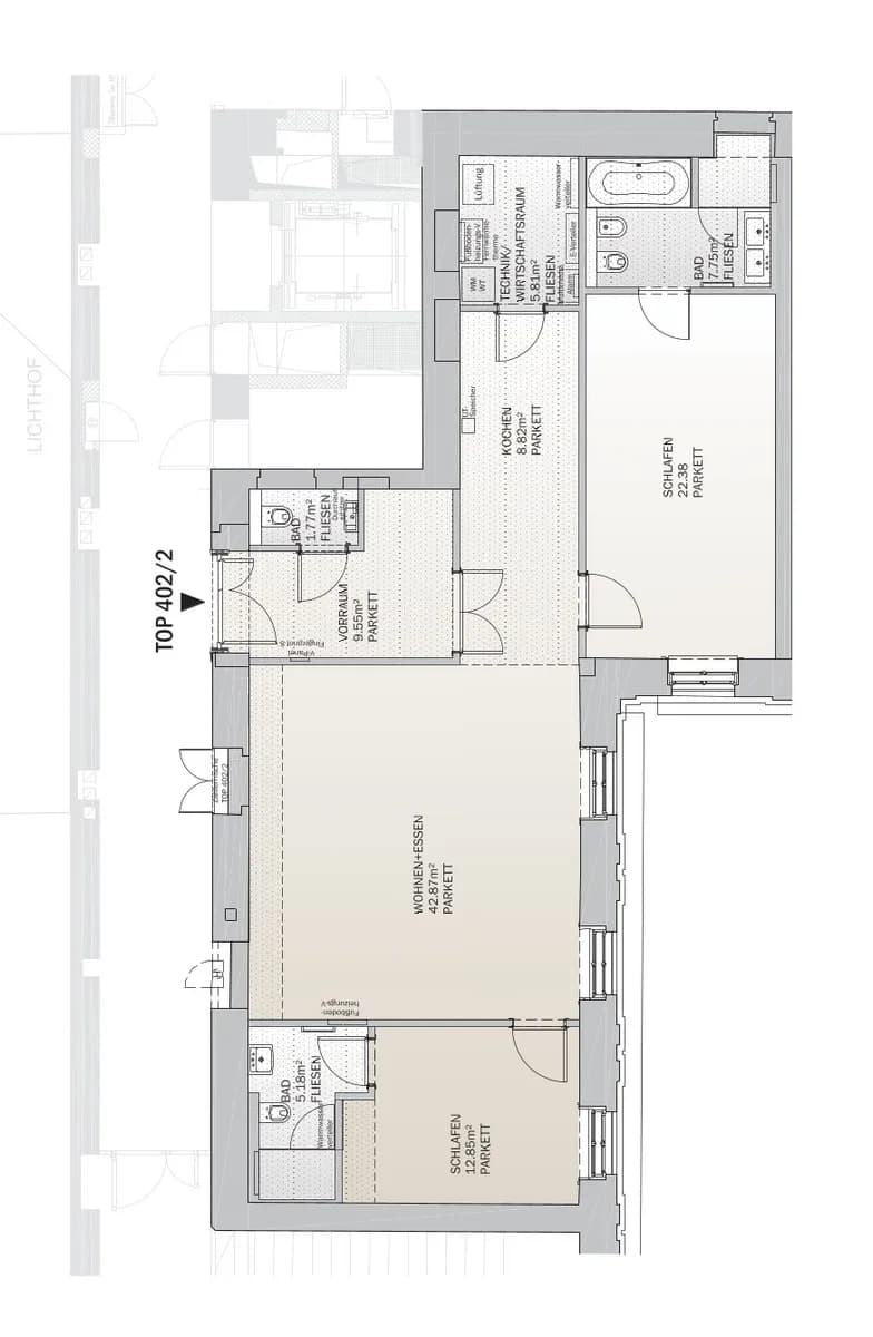 Gewerbeimmobilie mieten in Wien – 117 m², € 3.870 – Bild 10 von 10