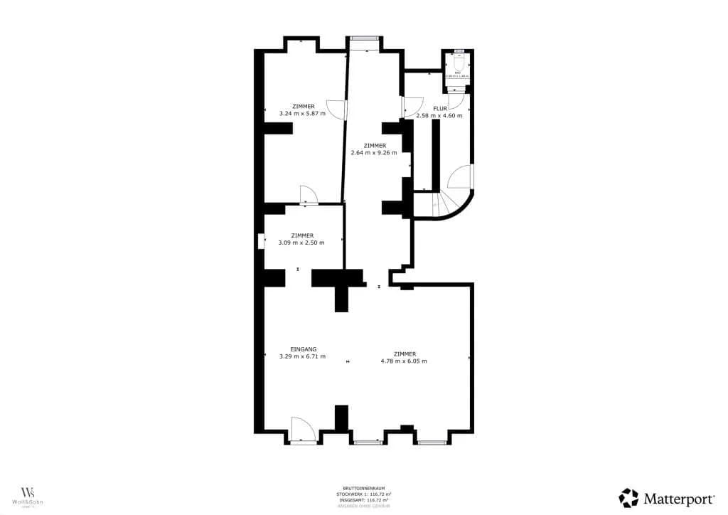 5-Zimmer-Gewerbeimmobilie mieten in Wien – 117 m², € 1.431 – Bild 17 von 17