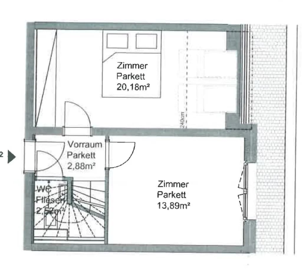 3-Zimmer-Wohnung mieten in Graz – 78,35 m², € 778 – Bild 10 von 11