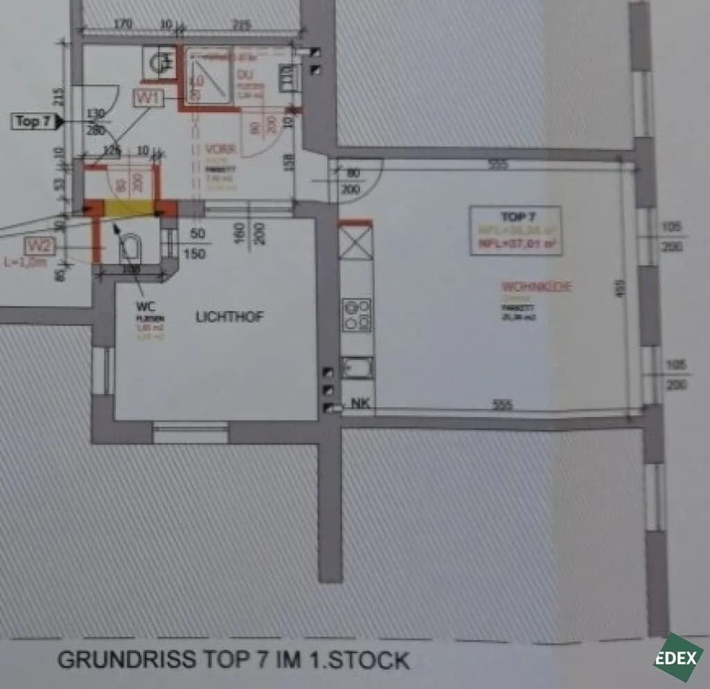 1-Zimmer-Wohnung kaufen in Wien – 37 m², € 149.000 – Bild 17 von 17
