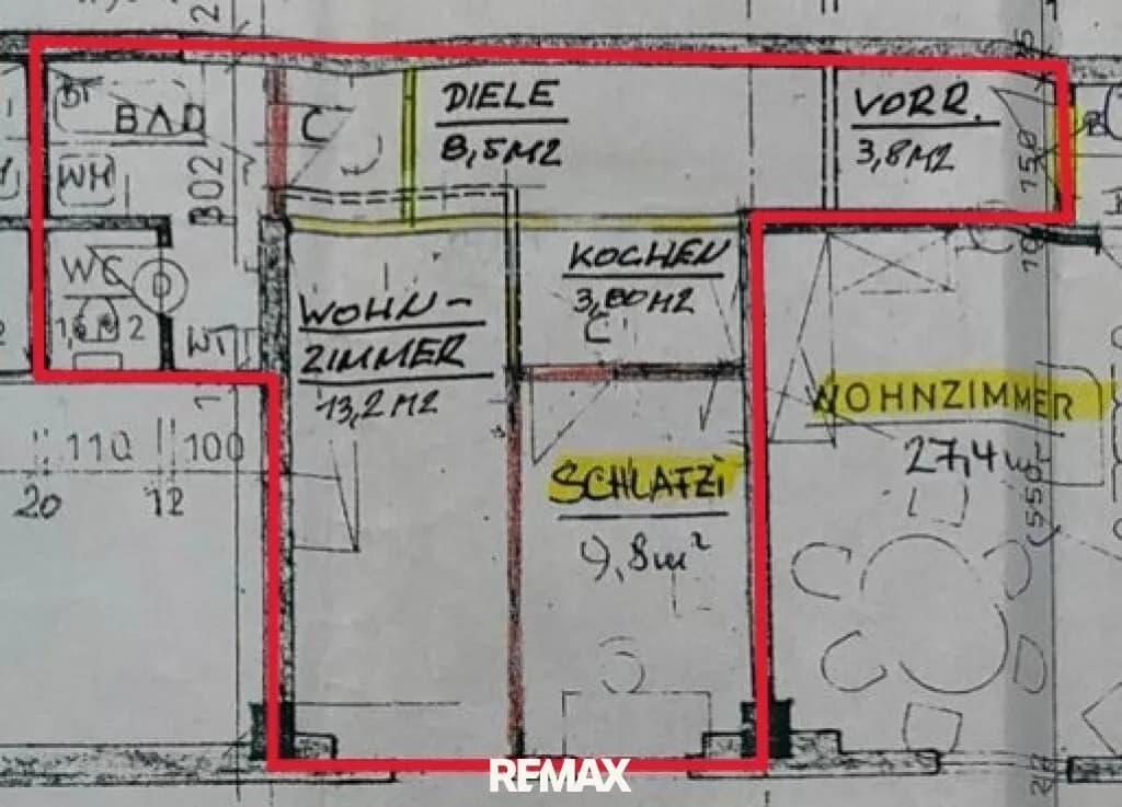 2-Zimmer-Wohnung mieten in Rohrbach – 48,9 m², € 445 – Bild 5 von 5
