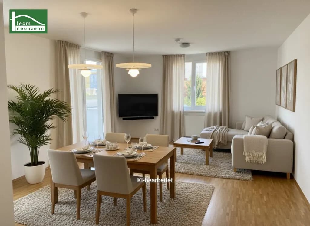 2-Zimmer-Wohnung mieten in Graz – 48,59 m², € 750