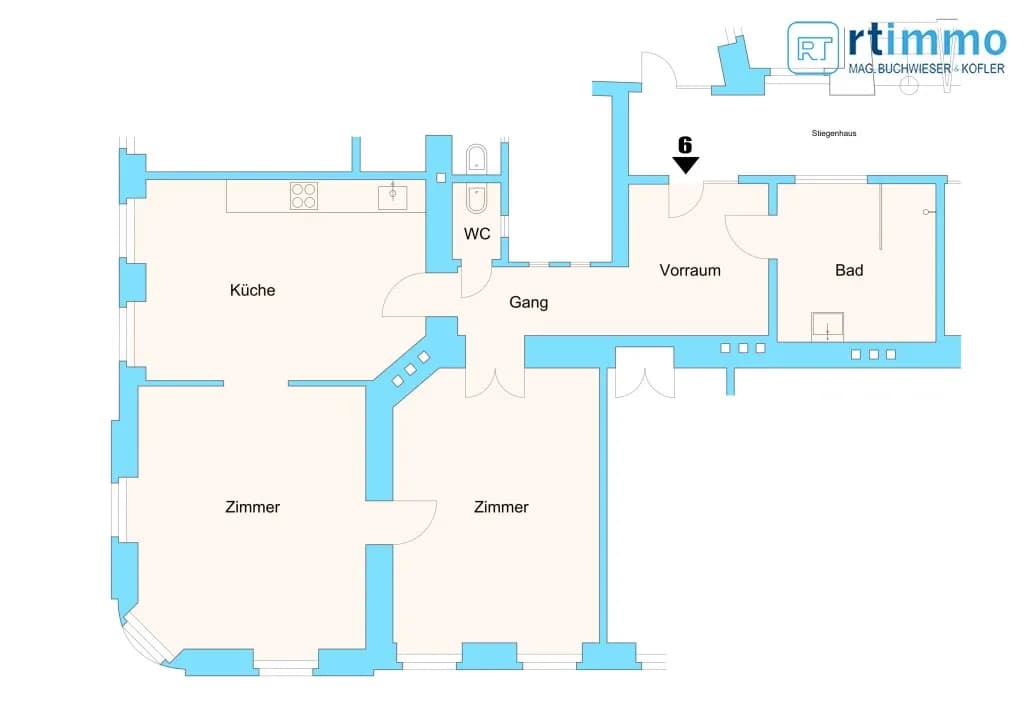 3-Zimmer-Wohnung kaufen in Wien – 78,8 m², € 549.000 – Bild 10 von 10