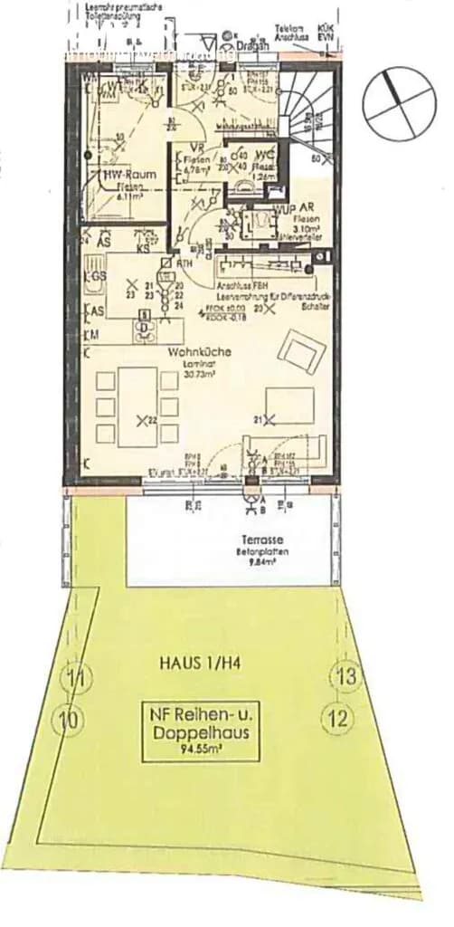 4-Zimmer-Haus mieten in Melk – 94,55 m², € 1.110 – Bild 14 von 15