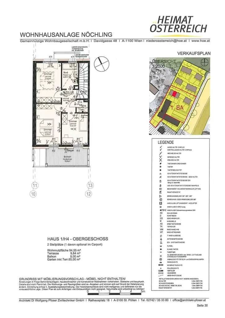 4-Zimmer-Haus mieten in Melk – 94,55 m², € 1.110 – Bild 22 von 22