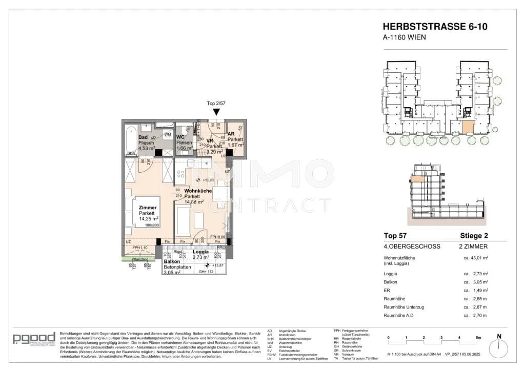 Immobilie kaufen in Wien – 40,28 m², € 289.900 – Bild 9 von 9