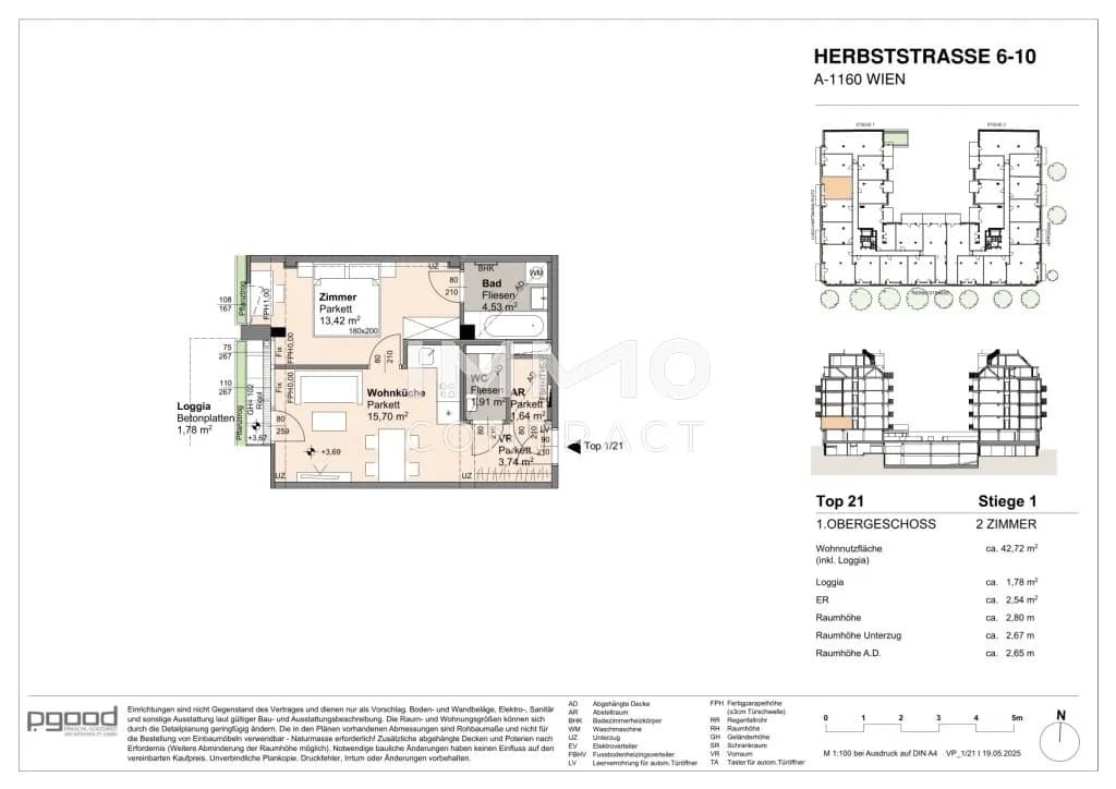 Immobilie kaufen in Wien – 40,94 m², € 258.800 – Bild 10 von 10