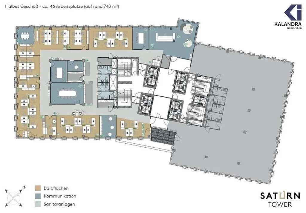 25-Zimmer-Gewerbeimmobilie mieten in Wien – 793 m², € 15.743 – Bild 6 von 37