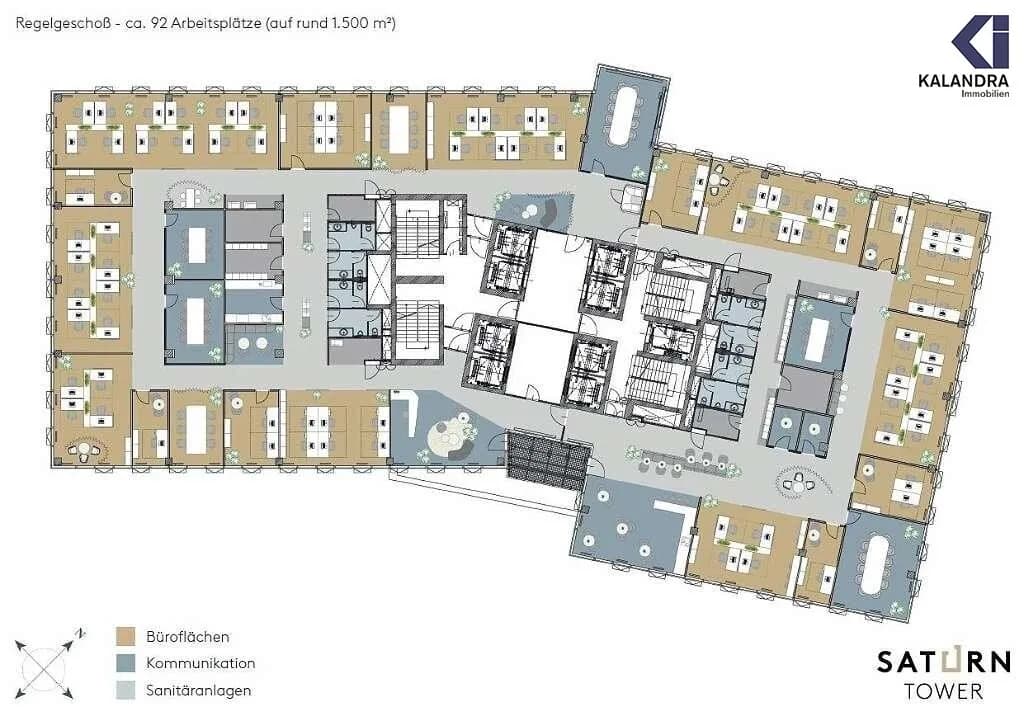 25-Zimmer-Gewerbeimmobilie mieten in Wien – 793 m², € 15.743 – Bild 7 von 37