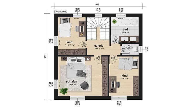 5-Zimmer-Haus kaufen in Steyr – 100 m², € 289.000 – Bild 22 von 22