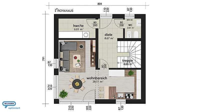 5-Zimmer-Haus kaufen in Vöcklabruck – 100 m², € 289.000 – Bild 2 von 22