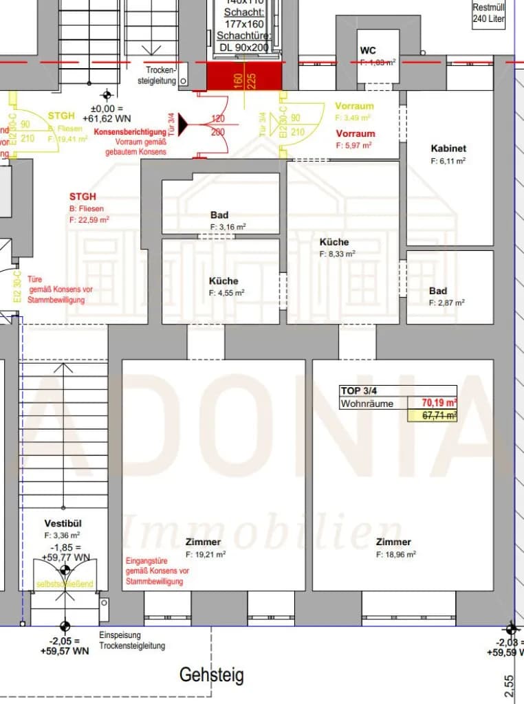 3-Zimmer-Wohnung kaufen in Wien – 68,02 m², € 198.900 – Bild 20 von 20