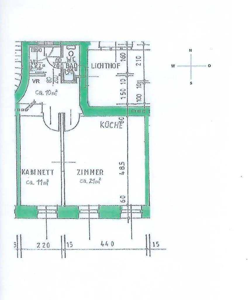 2-Zimmer-Wohnung kaufen in Wien – 41,02 m², € 299.000 – Bild 17 von 17