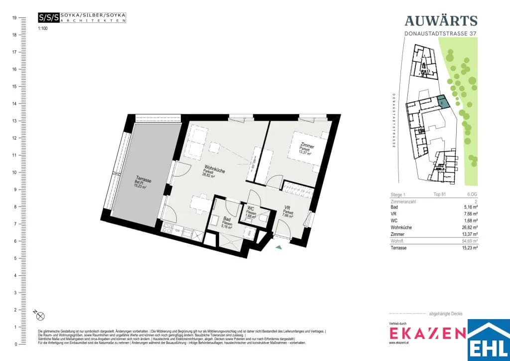 2-Zimmer-Wohnung mieten in Wien – 54,69 m², € 1.564 – Bild 20 von 20