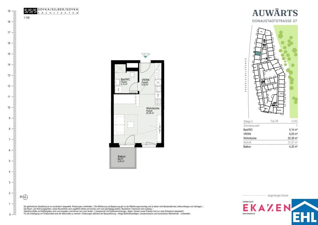 1-Zimmer-Wohnung mieten in Wien – 32,38 m², € 919 – Bild 20 von 20