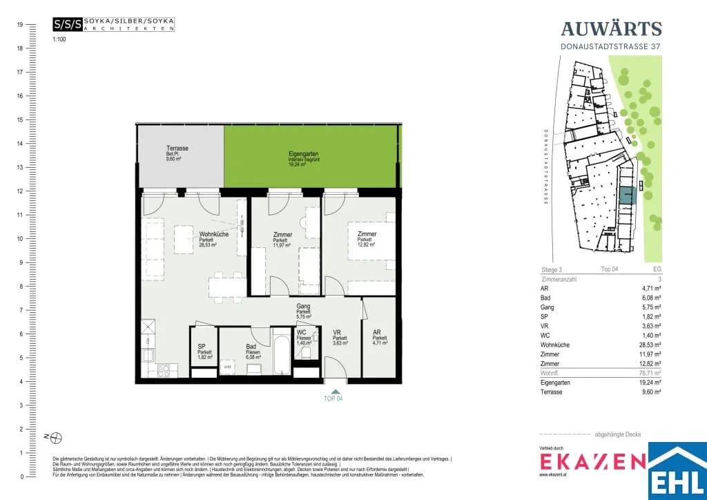 3-Zimmer-Wohnung mieten in Wien – 76,71 m², € 1.955 – Bild 20 von 20