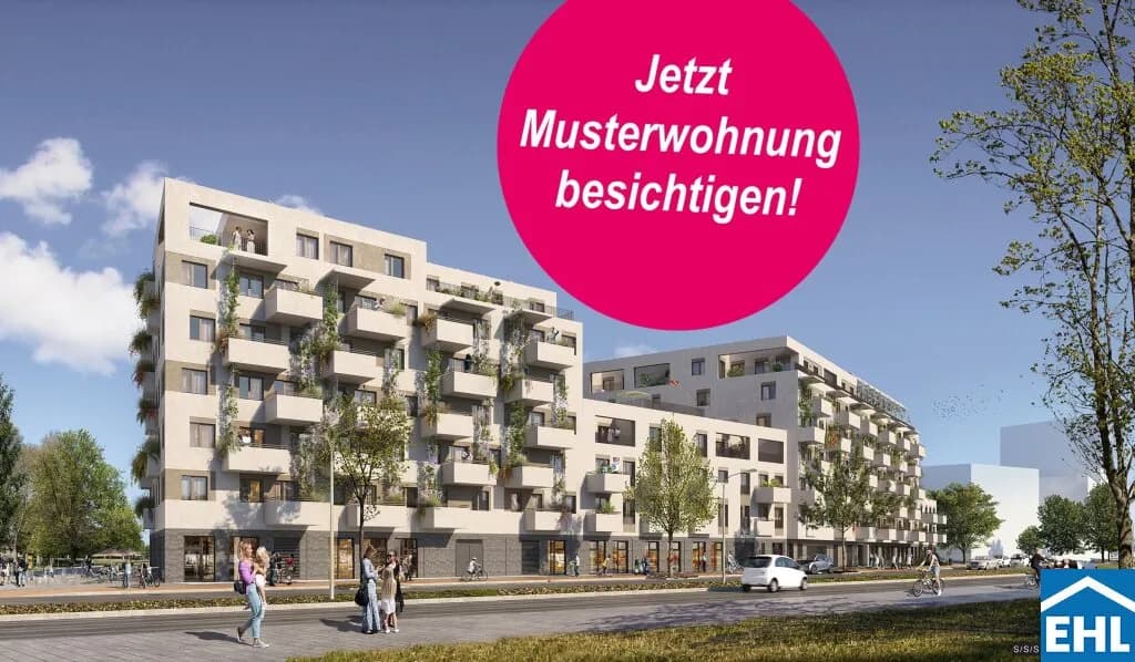 3-Zimmer-Wohnung mieten in Wien – 68,43 m², € 1.953