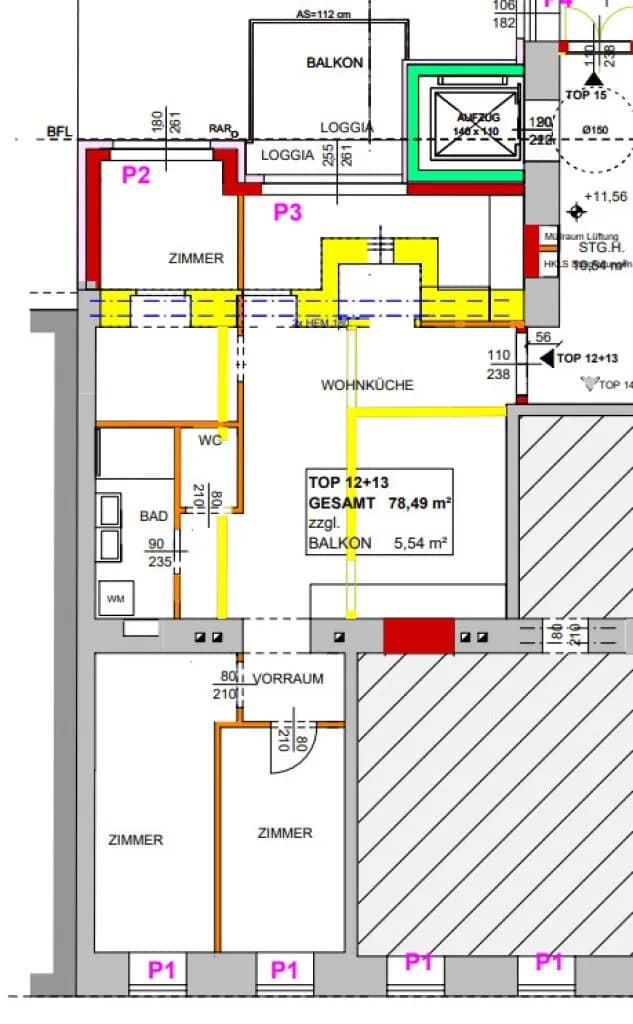 4-Zimmer-Wohnung kaufen in Wien – 77,83 m², € 589.000 – Bild 14 von 14