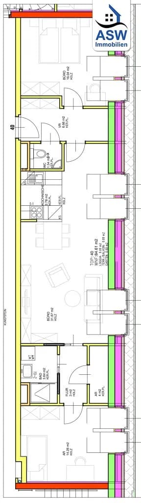 3-Zimmer-Wohnung kaufen in Wien – 84,61 m², € 399.000 – Bild 13 von 13