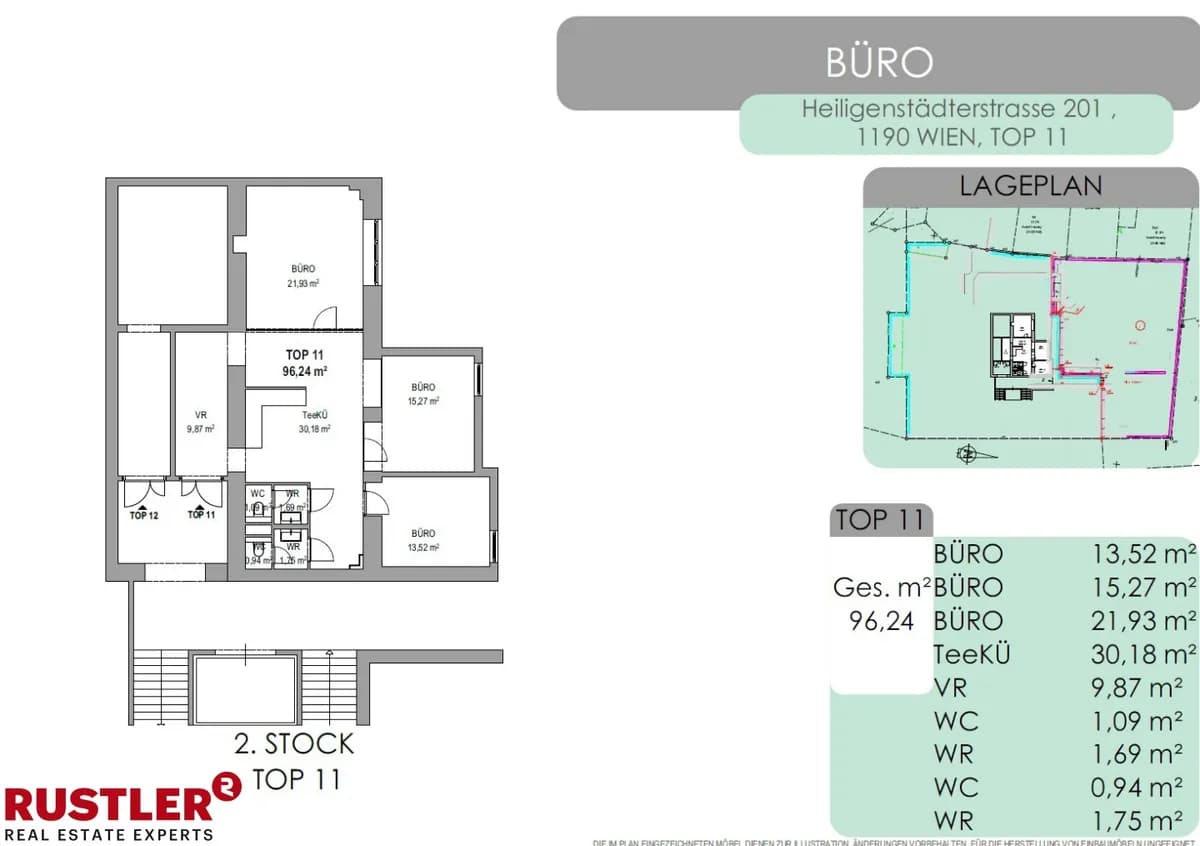 Gewerbeimmobilie mieten in Wien – 97 m², € 1.416 – Bild 17 von 17