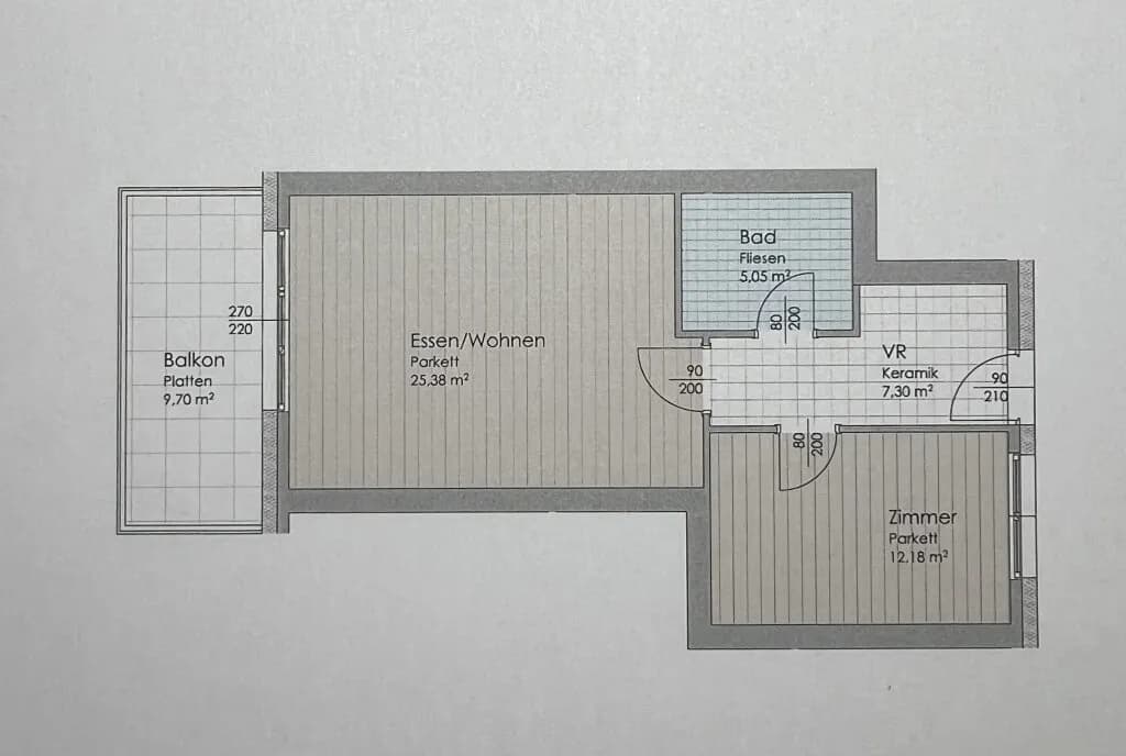 2-Zimmer-Wohnung kaufen in Sankt Johann im Pongau – 49,9 m², € 337.000 – Bild 7 von 7