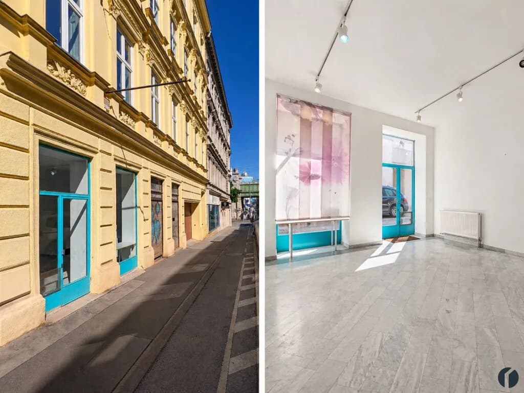 2-Zimmer-Gewerbeimmobilie kaufen in Wien – 60 m², € 208.000
