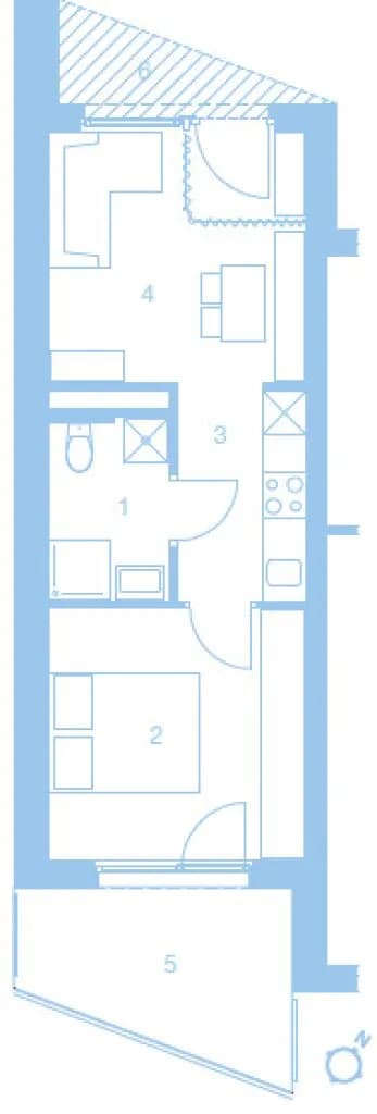 2-Zimmer-Wohnung kaufen in Graz – 32,21 m², € 160.000 – Bild 10 von 10