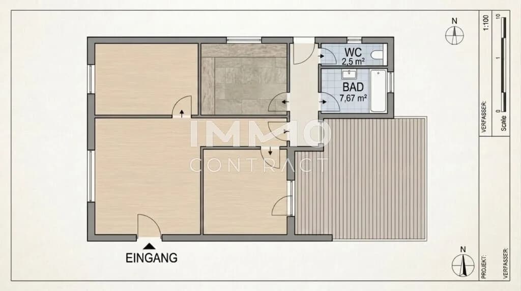 5-Zimmer-Haus kaufen in Wiener Neustadt Land – 110 m², € 349.000 – Bild 12 von 12