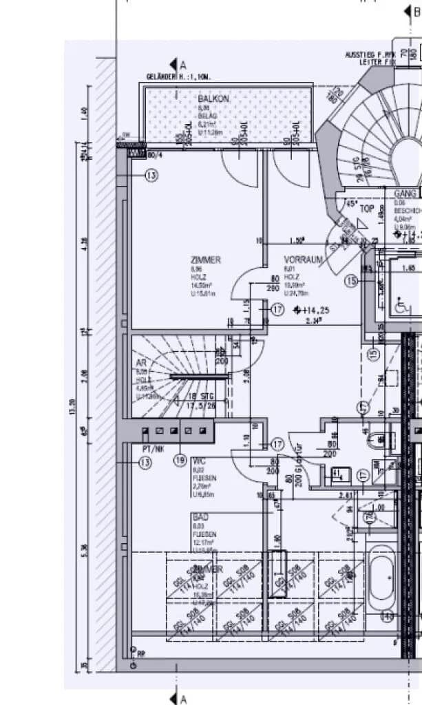 3-Zimmer-Wohnung mieten in Wien – 123 m², € 3.249 – Bild 10 von 12