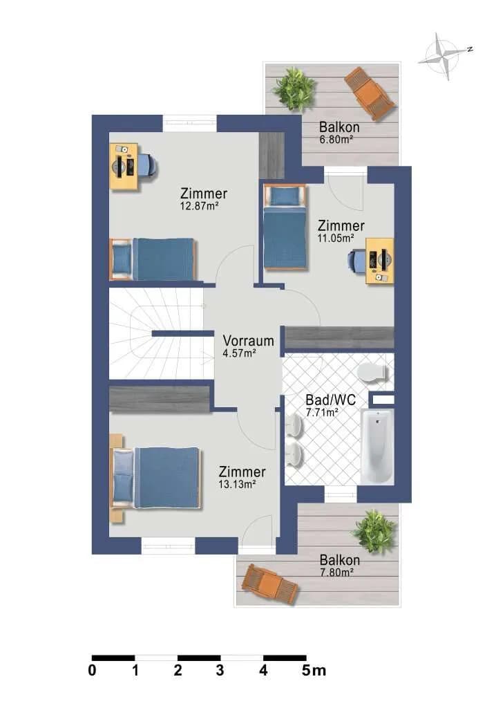 5-Zimmer-Haus kaufen in Wien – 117,74 m², € 649.000 – Bild 48 von 50