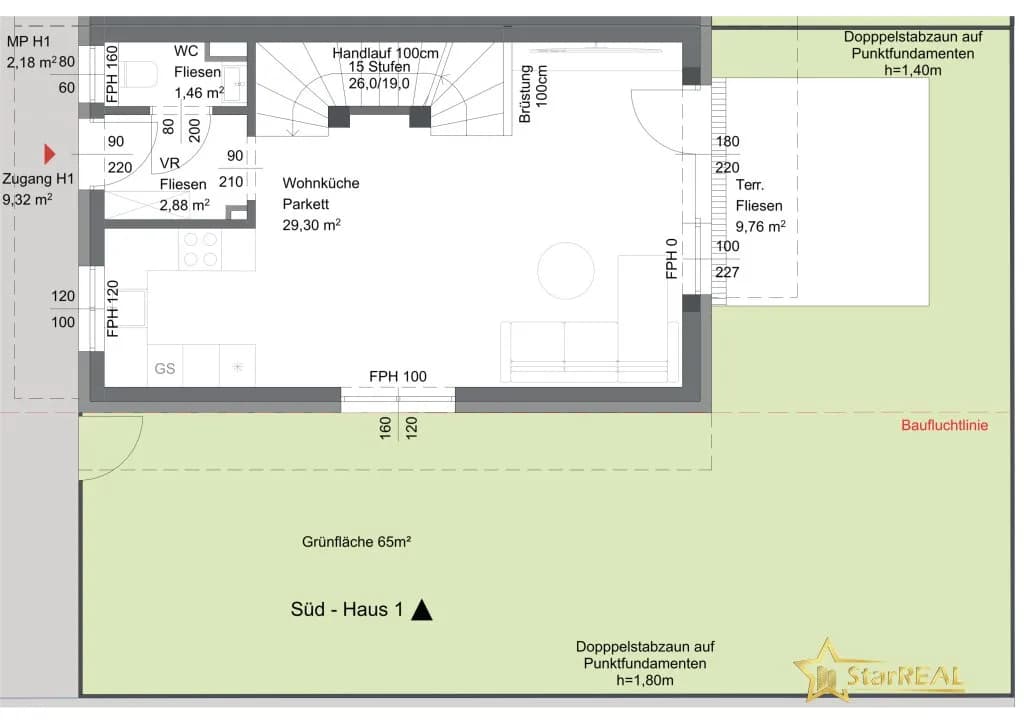 5-Zimmer-Haus kaufen in Wien – 117,74 m², € 629.000 – Bild 34 von 44