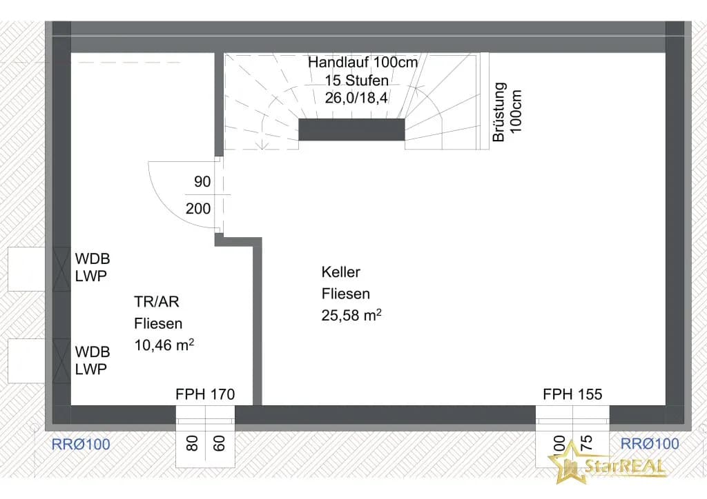 5-Zimmer-Haus kaufen in Wien – 117,74 m², € 629.000 – Bild 37 von 44