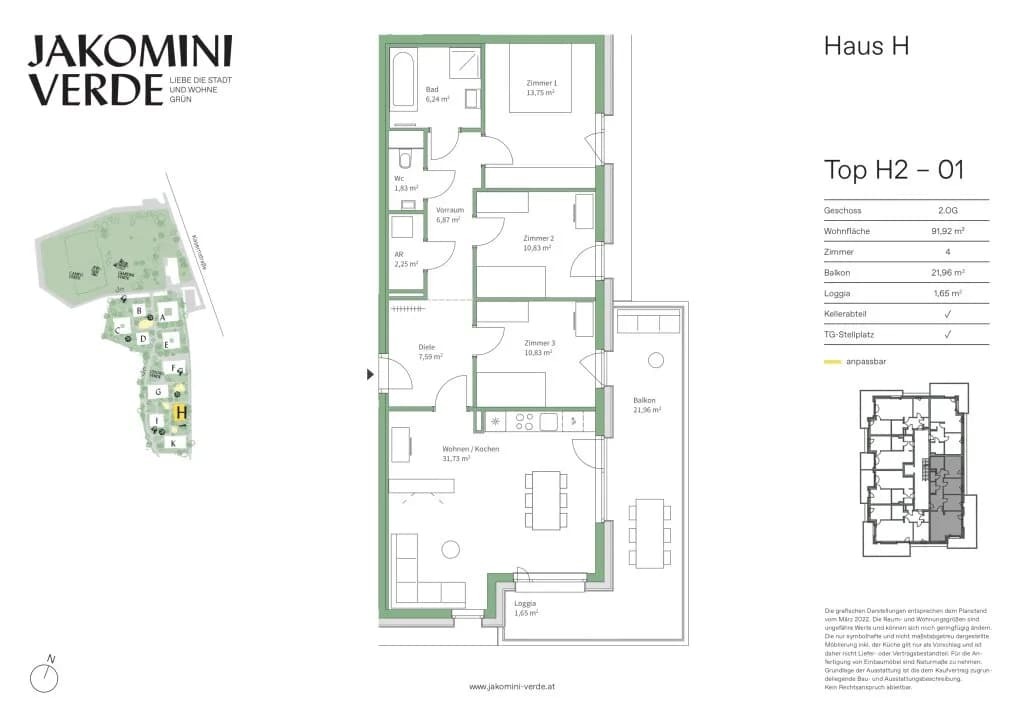 4-Zimmer-Wohnung kaufen in Graz – 91,92 m², € 475.000 – Bild 23 von 23