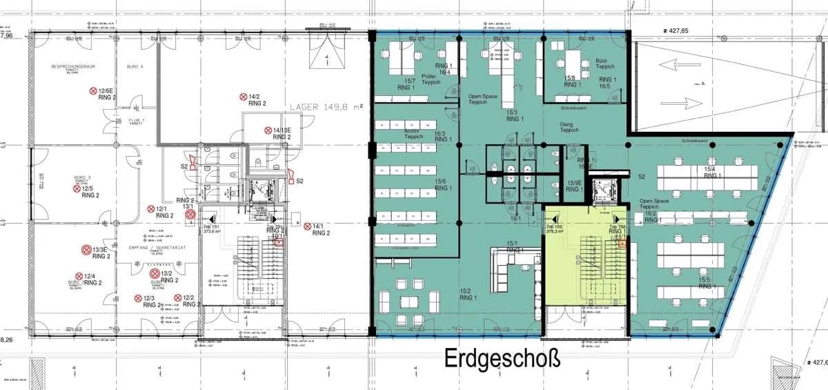 Gewerbeimmobilie mieten in Salzburg Stadt – 3 598 m², € 56.376 – Bild 8 von 11