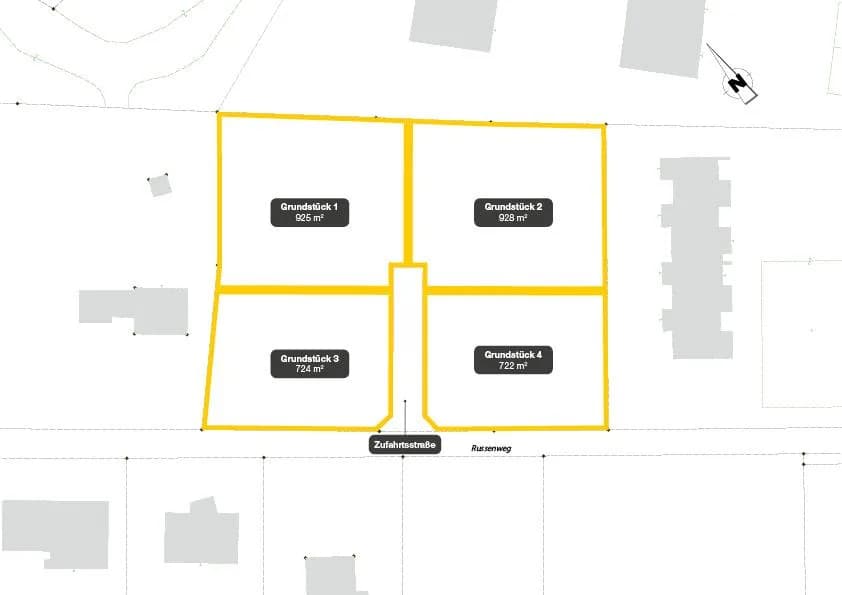Grundstück kaufen in Graz – 928 m², € 679.900 – Bild 3 von 3