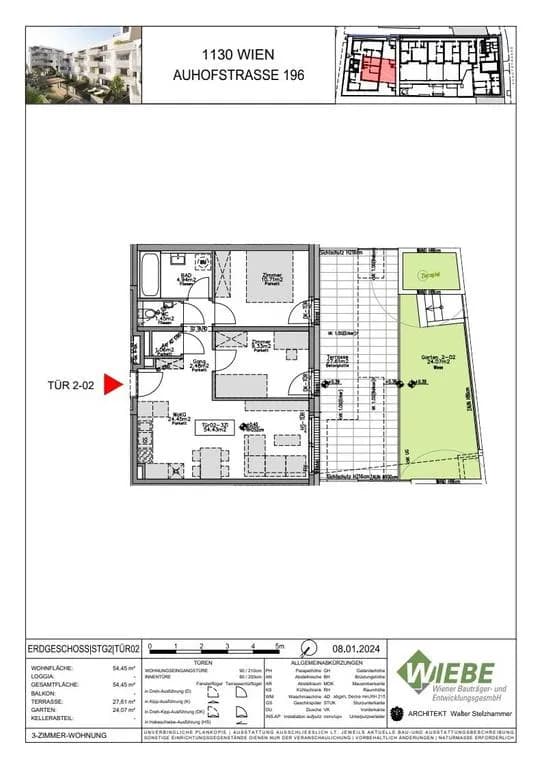 3-Zimmer-Wohnung kaufen in Wien – 54,45 m², € 495.000 – Bild 15 von 15