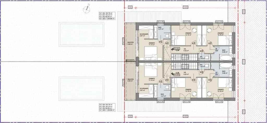 Haus kaufen in Mödling – 113,08 m², € 739.000 – Bild 22 von 23