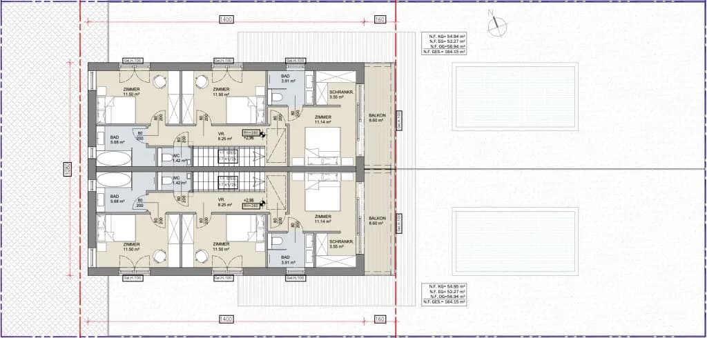 Haus kaufen in Mödling – 109,21 m², € 719.000 – Bild 20 von 23