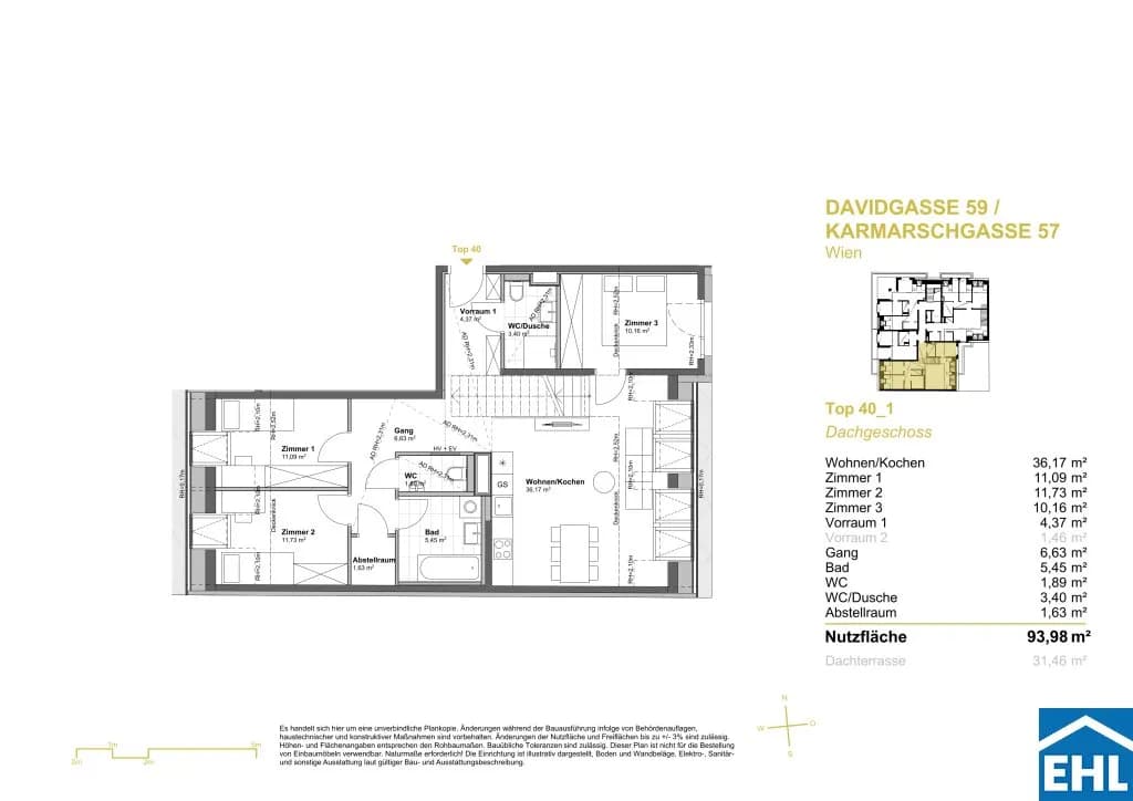 Immobilie kaufen in Wien – 93,38 m², € 759.186 – Bild 6 von 7